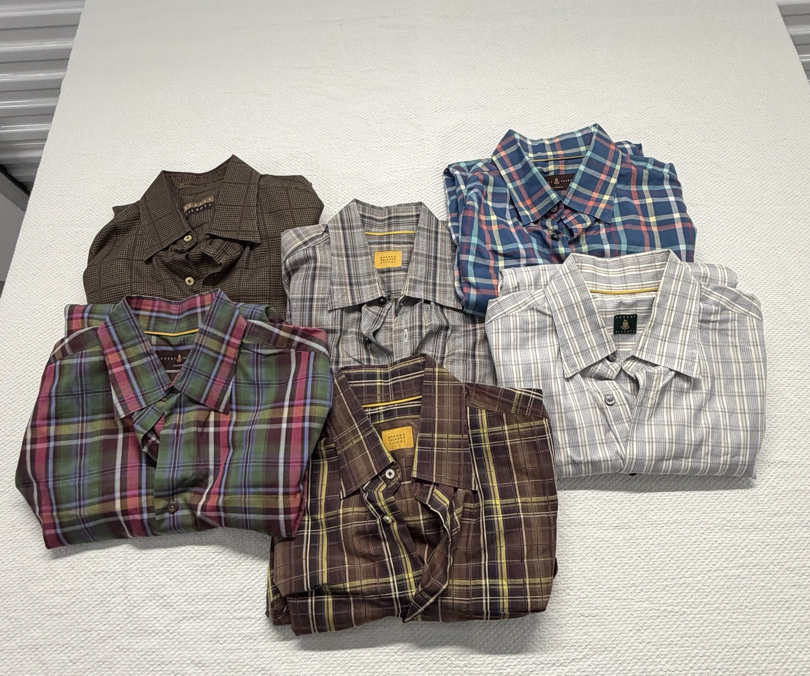 Men’s Robert Talbott Button Long Sleeve Shirts Lo… - image 1