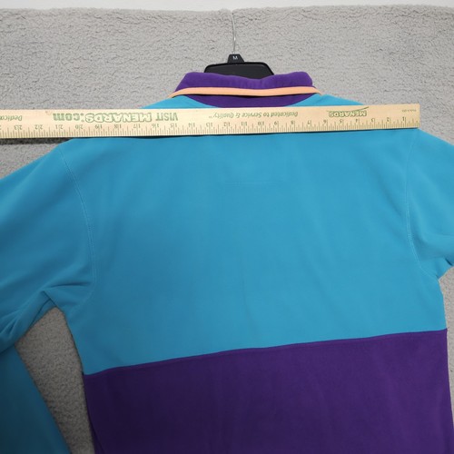 Columbia Back Bowl Full Zip Fleece Men’s Size Medium Blue / Purple - Picture 15 of 16