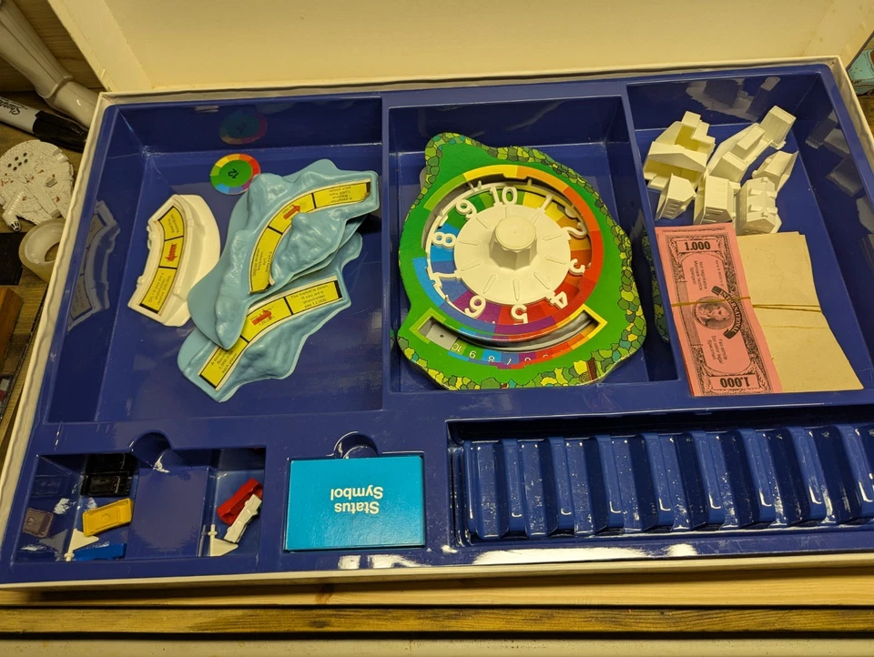 Vintage 1984 Game of Life Board MB Game Family Good Played With Condition Retro - Image 3 of 4