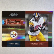 2011 Absolute Memorabilia  Jerome Bettis Spectrum SP #/100 Card 22