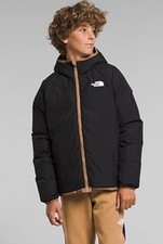 The North Face Boys Reversible Down 600 Jacket ALMOND BUTTER/black XS/6 NWT 150