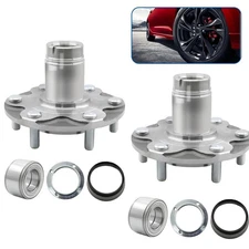2pcs 710571 Front Wheel Hub Bearing Kit for Toyota Sequoia Tundra 96-07