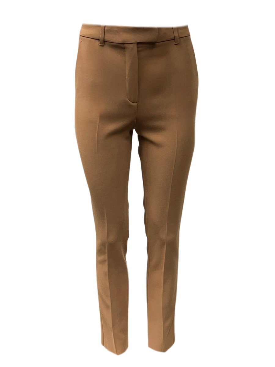 Max Mara Women's Brown Jerta Skinny Pants Size 8 NWT | eBay