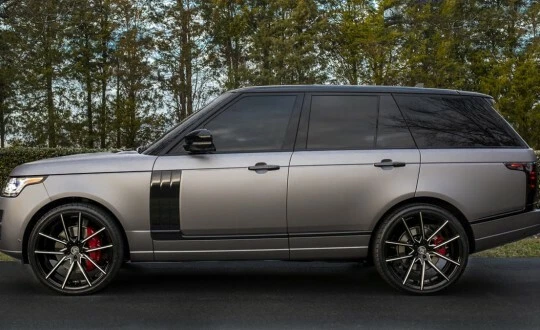 20 Lexani Wheels Gravity Black Mach Stagger Rims Fit 350Z Mercedes BMW G35 Lexus Foto 2 de 3