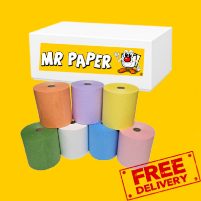 Drystream Wäscherollen 76 mm - verschiedene Farben (Box mit 20 Rollen)