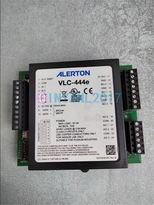 Used 1PCS Alerton VLC-444E BacTalk BACNet Field Controller #F2