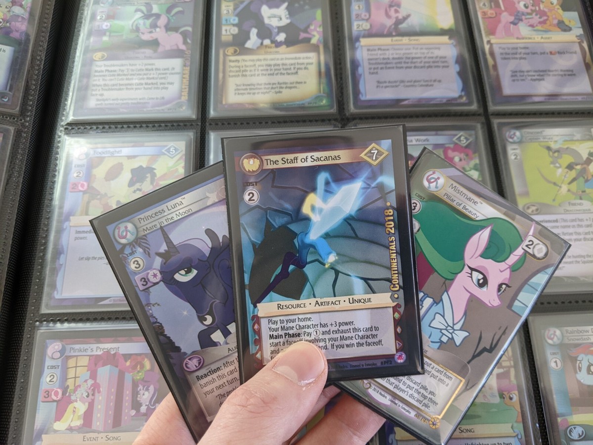 My Little Pony CCG THE GOD BINDER ~ every UR/SR/RR/Pf/T, more