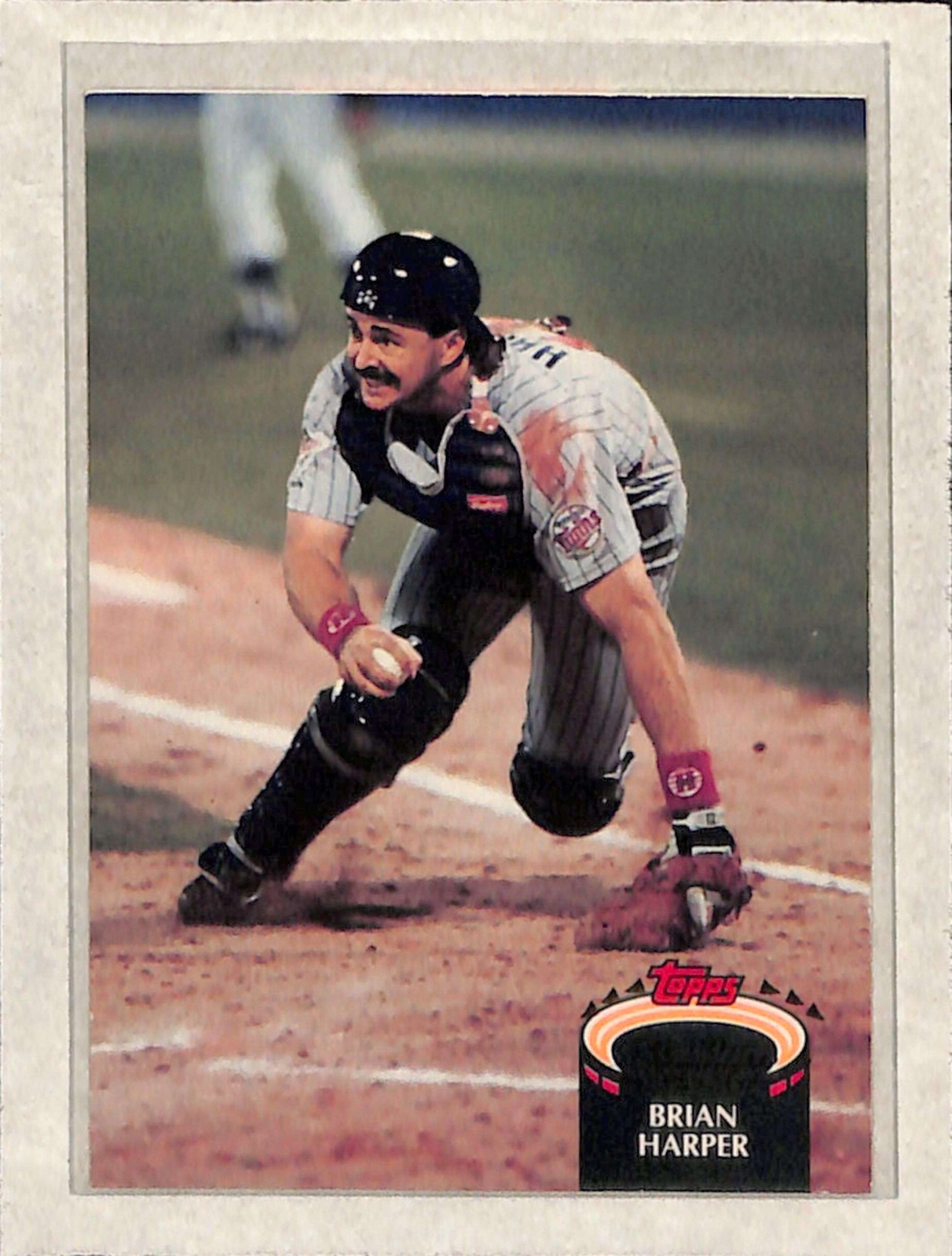 1992 Topps Stadium Club #296 Brian Harper  EX