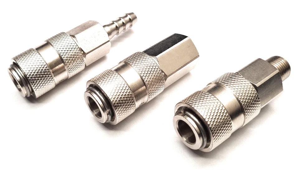 DELTA-P LTD PCL Type Air Line Compressor Connector - Female Quick Coupler - Eq: Rectus 19 KA