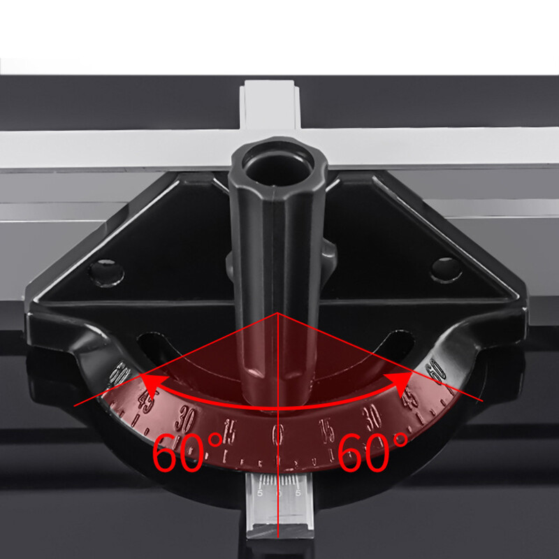 1X(Miter Carpentry Push Rod Angle Ruler Table Saw Ruler Woodworking ...