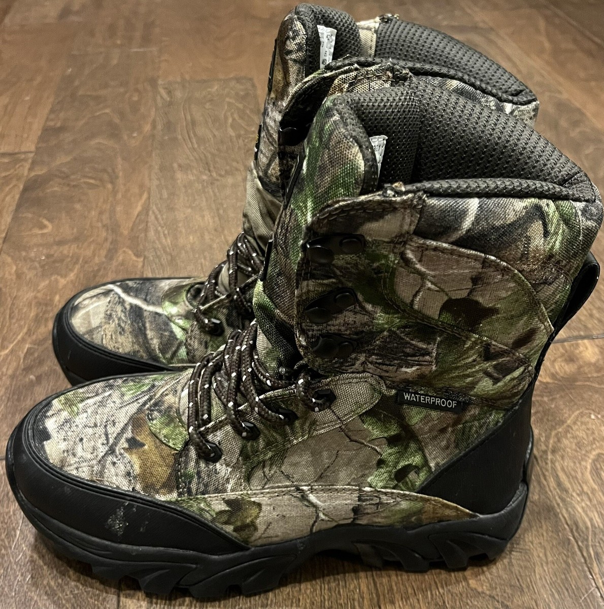 Bottes De Chasse Realtree – 3M Thinsulate Ultra 400g – Camo – Taille 8 Homme