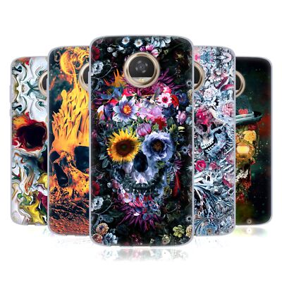 OFFIZIELLE RIZA PEKER SCHÄDEL 9 WEICHE GEL-HÜLLE FÜR MOTOROLA HANDYS