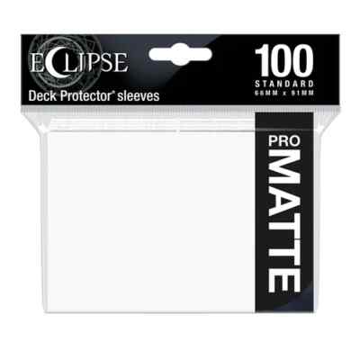eclipse card sleeves Ultra PRO Gloss Small Deck Protector Hot Pink 60CT Opaque Back TCG Sleeves, Smooth Shuffle Feel, Durable Protection for Trading Experience the improved texture (100-Pack) Ultra Pro Eclipse PRO