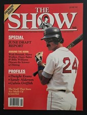 June 1990 The Show MAGAZINE ANNUAL Dwight Evans NM-MINT