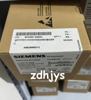 cxc，New In Box Siemens 6FX2001-5QS24 6FX2 001-5QS24 Absolute value encoder/