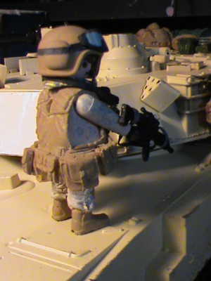 PLAYMOBIL CUSTOM US Navy Seal (Afghanistan-2017) Ref-0219