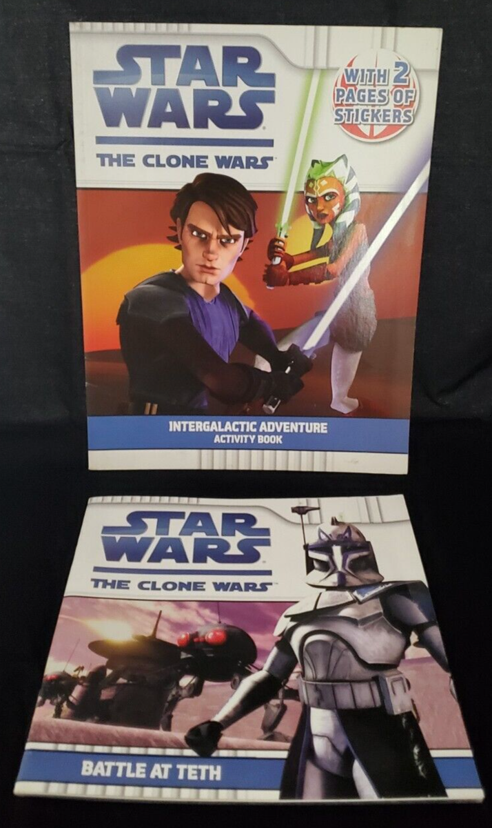 Star Wars: the Clone Wars: Battle at Teth & Intergalactic Adventrure book