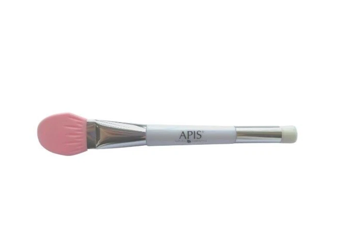Apis Professional Double-Ended Face Mask Brush Applicator 1pcs