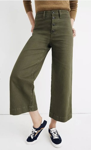 MADEWELL 36P EMMETT WIDE LEG CHINO PANT 