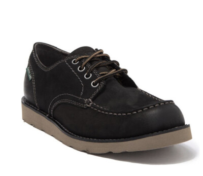 Eastland Lumber Down Oxford Moc Toe Casual Shoes Black Nubu 7426-01D Men main image 4