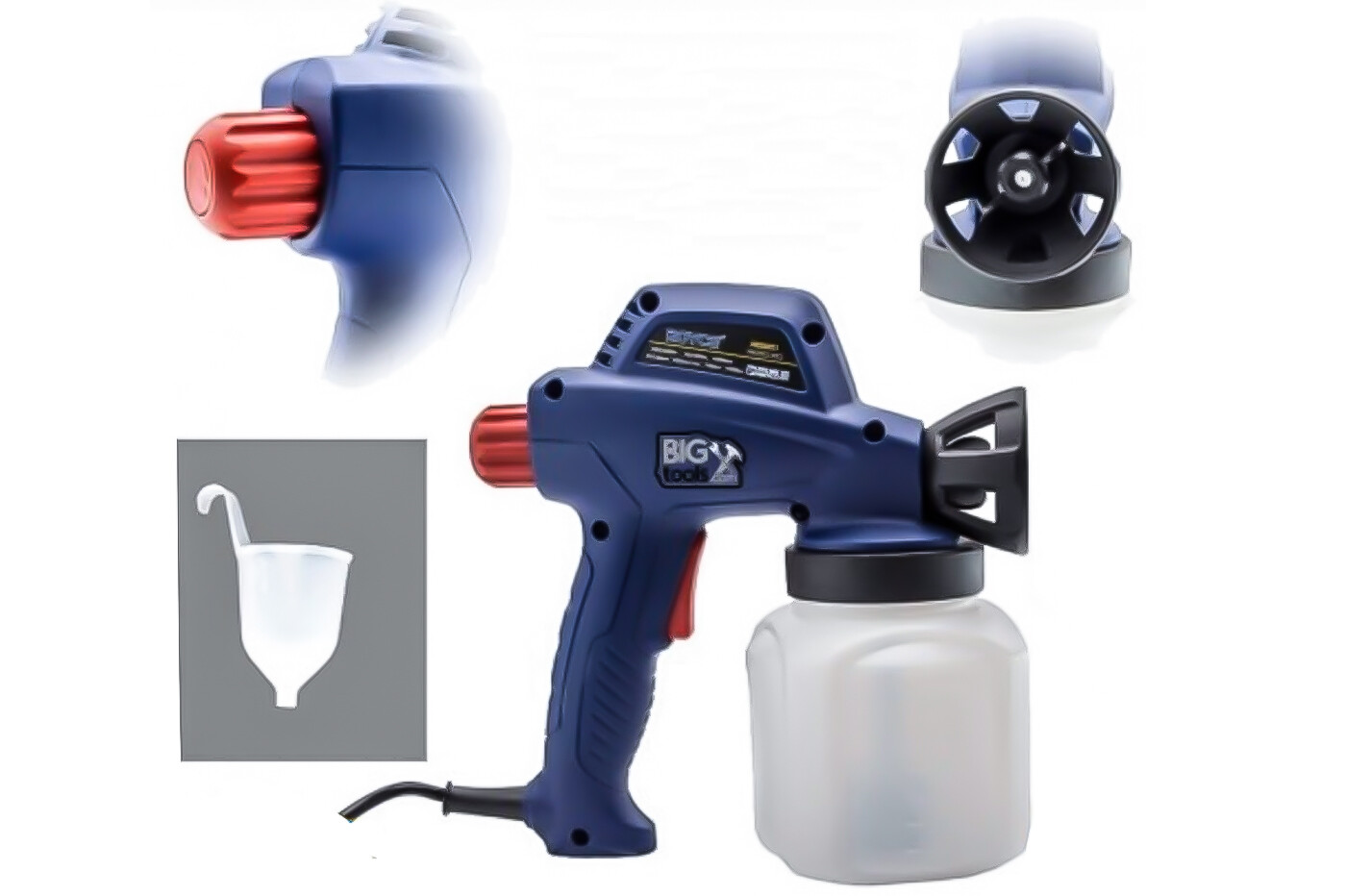 Pistola Elettrica Per Verniciatura a spruzzo PAINTZOOM PITTURA PAINT