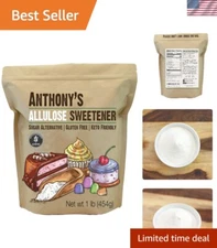 Fine Granulated Allulose Sweetener - Ideal for Keto, Zero Net Carb, Gluten-Free