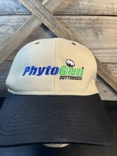 Beige Trucker SnapBack Otto Brand Cap Hat Phyto Gen Logo
