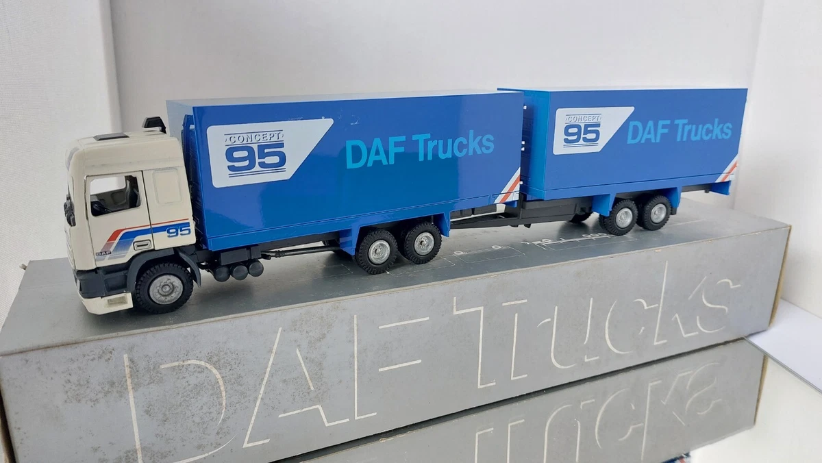 DAF - De Officiële Webshop - DAF XG+ truck and trailer - 1:50 (WSI) DAF