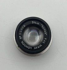 Vintage Wray Supar 5.5" f/4.5 Lens – Made in London – Classic British Optics