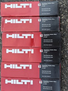 6boxes(Qty 32each)Hilti CFS-D 1” Firestop Cable Disc #2116245