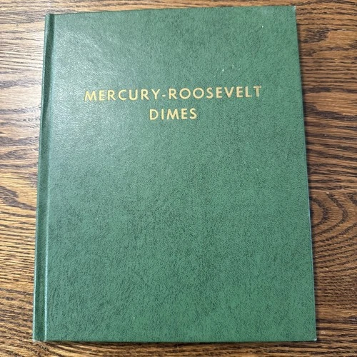 100+ MERCURY & Roosevelt DIME Set 1916 - 1965 S, D mint in Whitman Folder Album