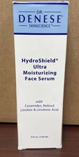 Dr. Denese HydroShield Ultra Moisturizing Face Serum 4 oz Luxury Size! **NIB**