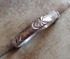 Vintage Soviet USSR men's ring sterling silver 925 ⭐ Size 8.5 Weight 1.92 g.