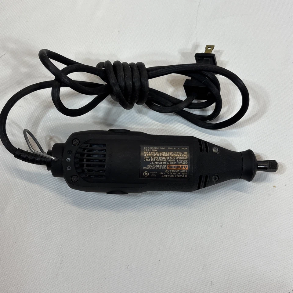 Sears Craftsman Variable Speed Rotary Tool Kit 572.610530 Bits And Case TESTED - Image 3 of 4