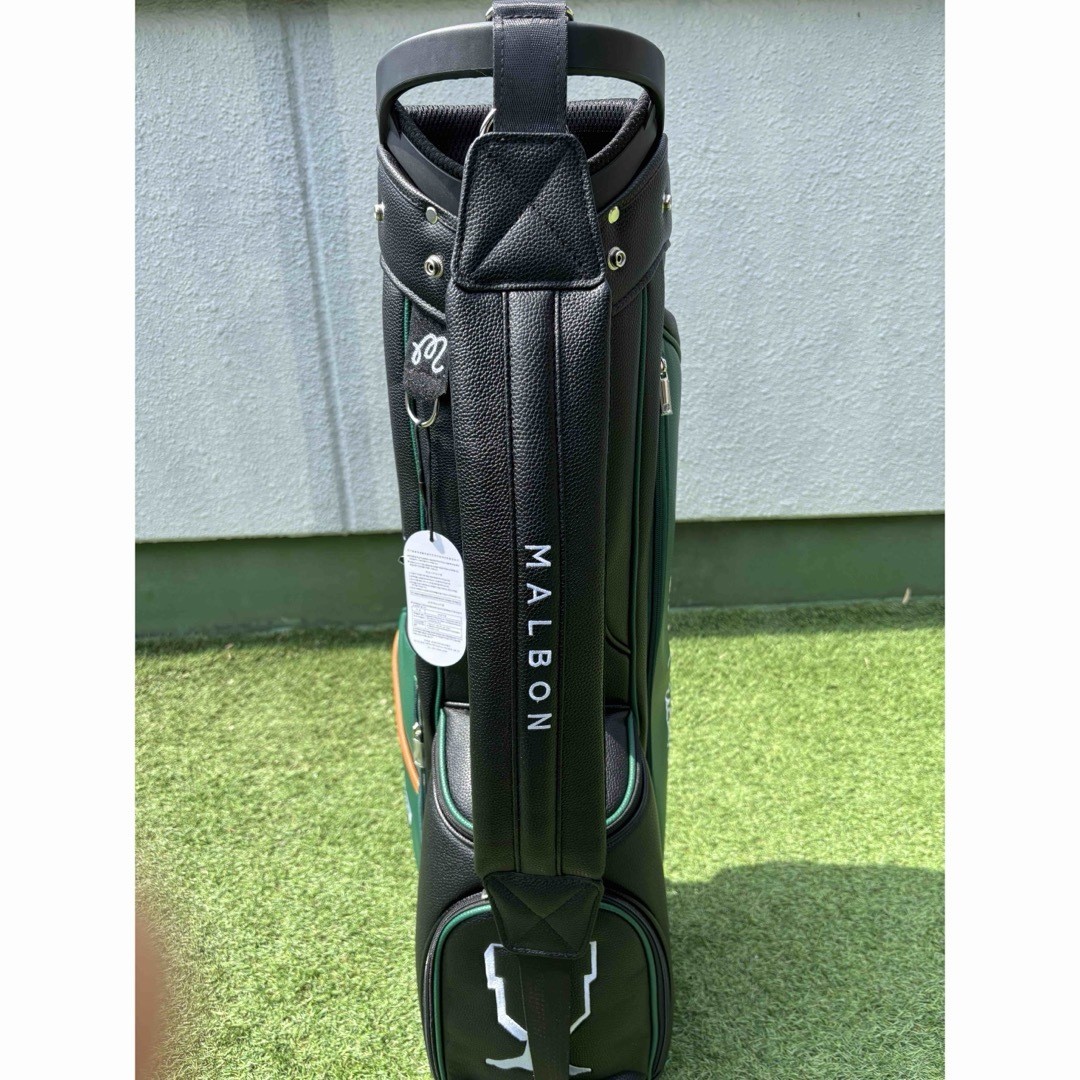 UNDEFEATED &Mallon ゴルフバッグ Malbon x Undefeated Golf Bag Cream & Black | eBay