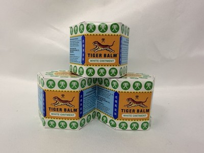 Tiger Balm White Ointment Effective Relief From Headache 3 PACK 0.7ml EXP 02/29