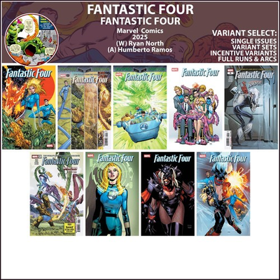 #ad Fantastic Four 2025 #1 2 3 4 5 6 7 8 9 Marvel Comics COVER SELECT $79.88