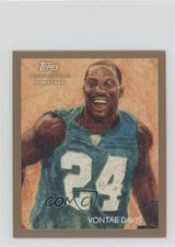 2009 Topps National Chicle Mini Vontae Davis #C4 0s5