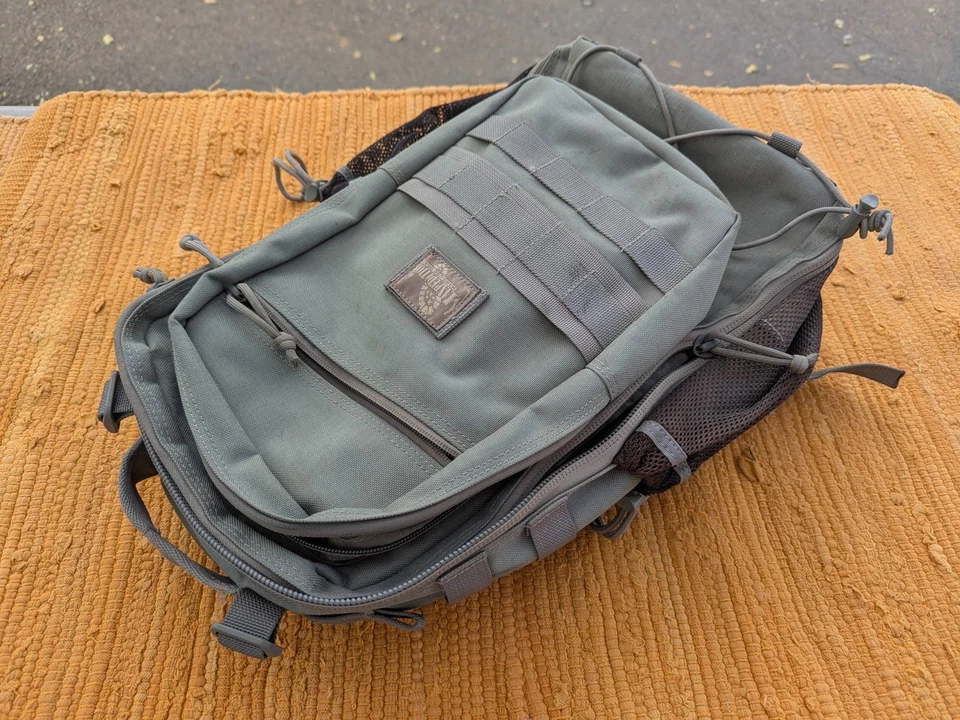 MAXPEDITION Pygmy Falcon-II Backpack Grey Used Discolored Areas - Image 4 of 4
