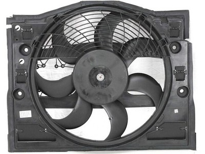 For 2000 BMW 328i Auxiliary Engine Cooling Fan Assembly Replacement AP 73568FCNW