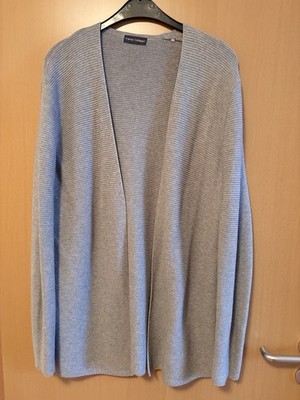 Offene Strickjacke Franco Callegari grau  Größe L