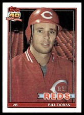 1991 Topps Bill Doran Cincinnati Reds #577
