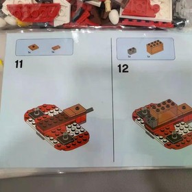 LEGO Angry Birds 75822 Set - No Box, Includes Manual