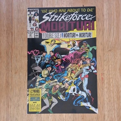 Strikeforce: Morituri #13 Vintage Collector's Item Marvel Comics 1987