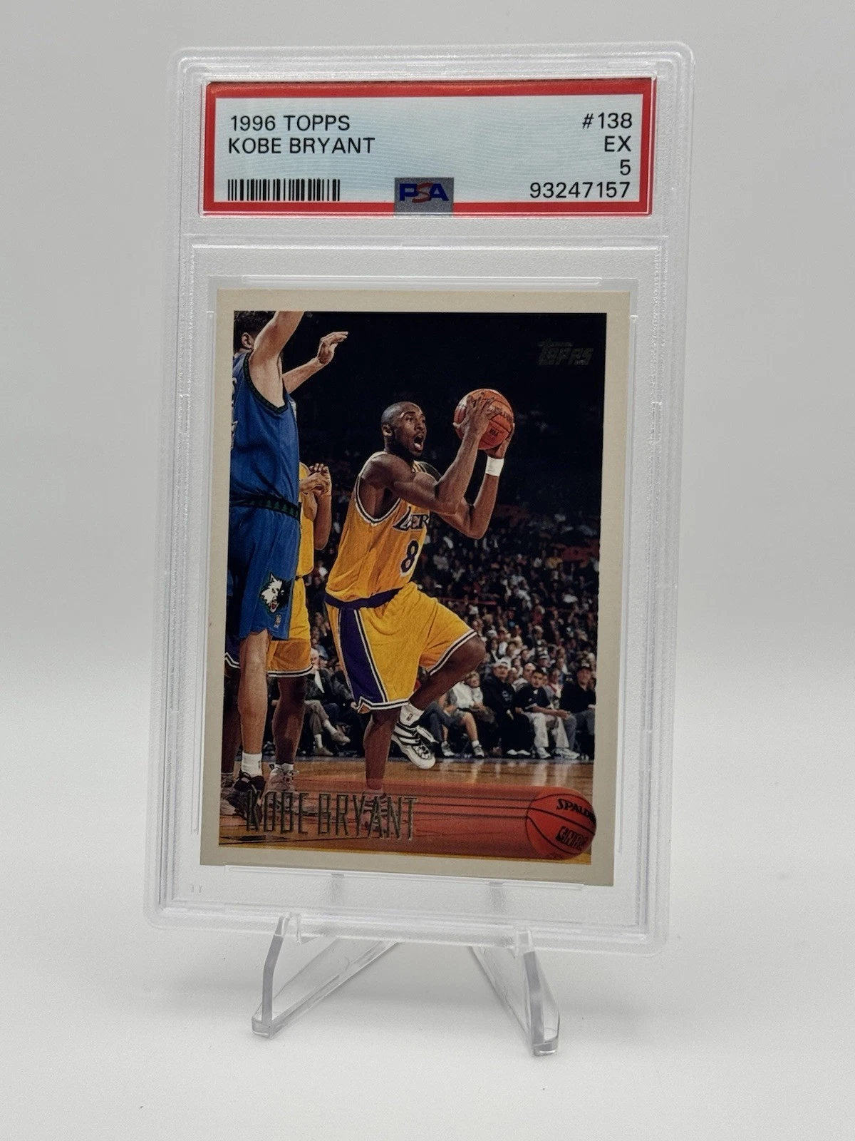 Kobe Bryant trading card