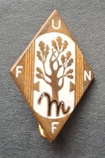 SPILLA VENTENNIO DISTINTIVO WW1 WW2 FASCISMO MADRI FAMIGLIE NUMEROSE 