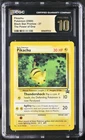 CGC 10 PRISTINE Pikachu 27 WOTC Black Star Promo "Bumblebee" Pokemon Card 034
