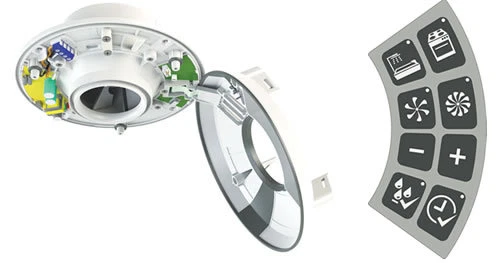 Greenwood CV2GIP "Any Room" Extractor Fan.Timer/Humidistat option built in. dMEV - Image 3 of 4