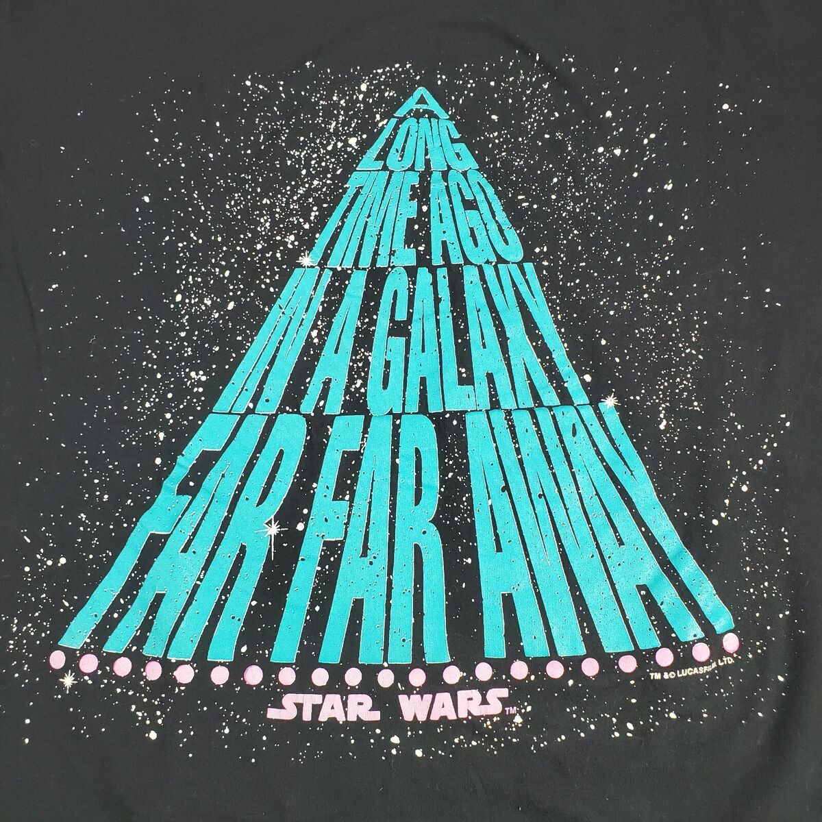 Disney Disneyland Star Tours Vintage 80s T Shirt Star Wars Galaxy Ride  Movie XL