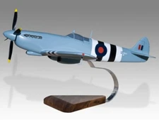 Supermarine 365 Spitfire PR11 Desk Wood Airplane New Model Small Scale 1/32